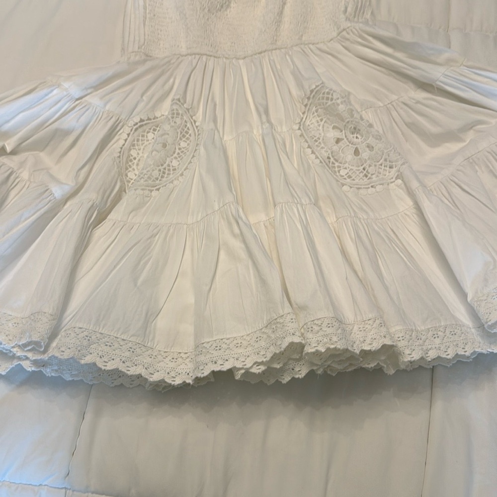Forever That Girl Adrianna Chic White Lace Romper size S - Picture 4 of 15